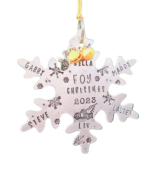 SNOWFLAKE ORNAMENT